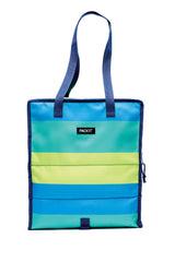 PackIt sac frontal Fresh Stripes montrant maintien au frais