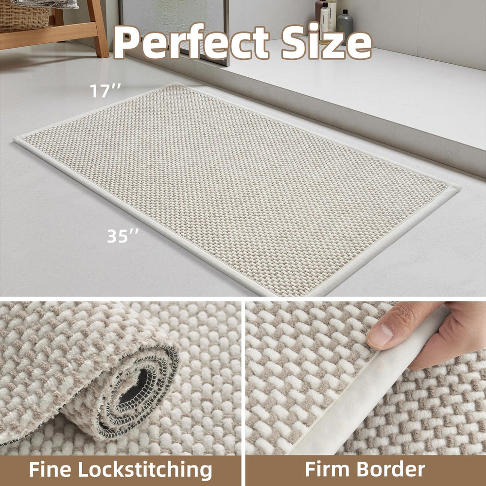 PADOOR gros plan chenille montrant texture douce et absorption rapide
