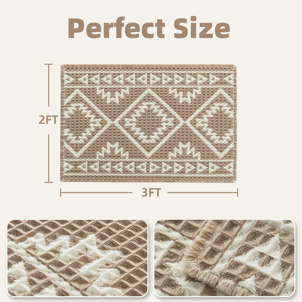 PADOOR gros plan de la texture gaufrée montrant absorption rapide