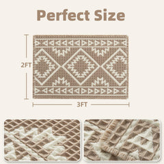 PADOOR gros plan de la texture gaufrée montrant absorption rapide
