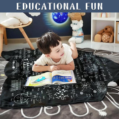Détail imprimé Padumuttara d'équations, motif éducatif élégant