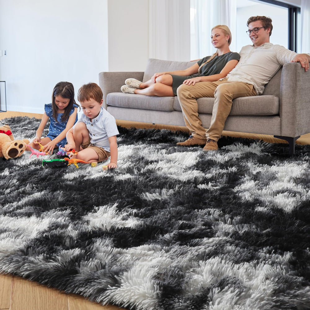 PAGISOFE tapis mis en situation salon ajoutant chaleur décorative