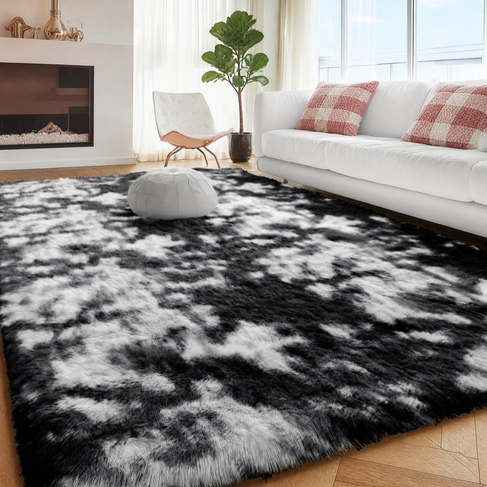 PAGISOFE tapis face avant noir blanc gris apportant confort esthétique