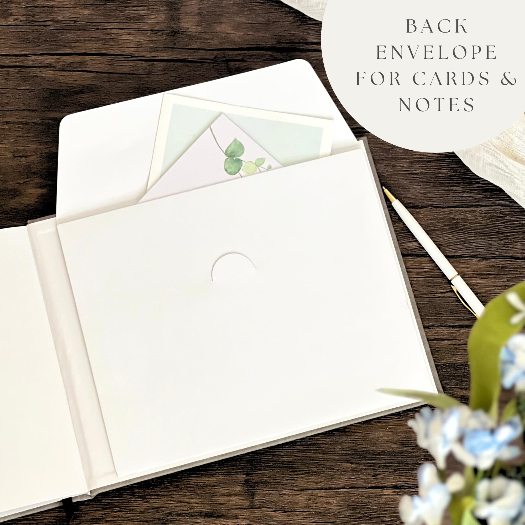 Paige McRae signet et enveloppe incluses pour protéger messages et cartes