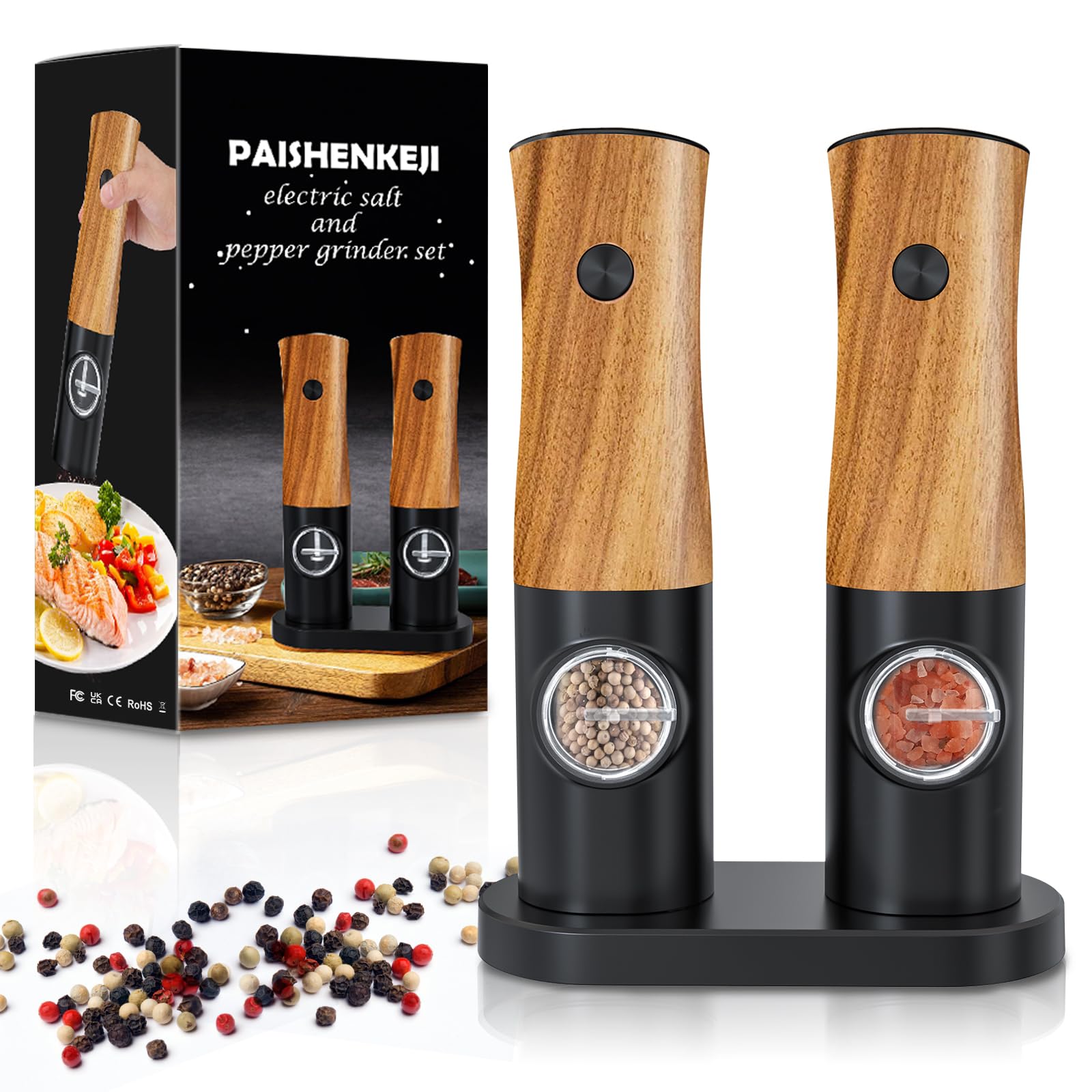 PAISHENKEJI moulins face à face, présentation élégante et pratique