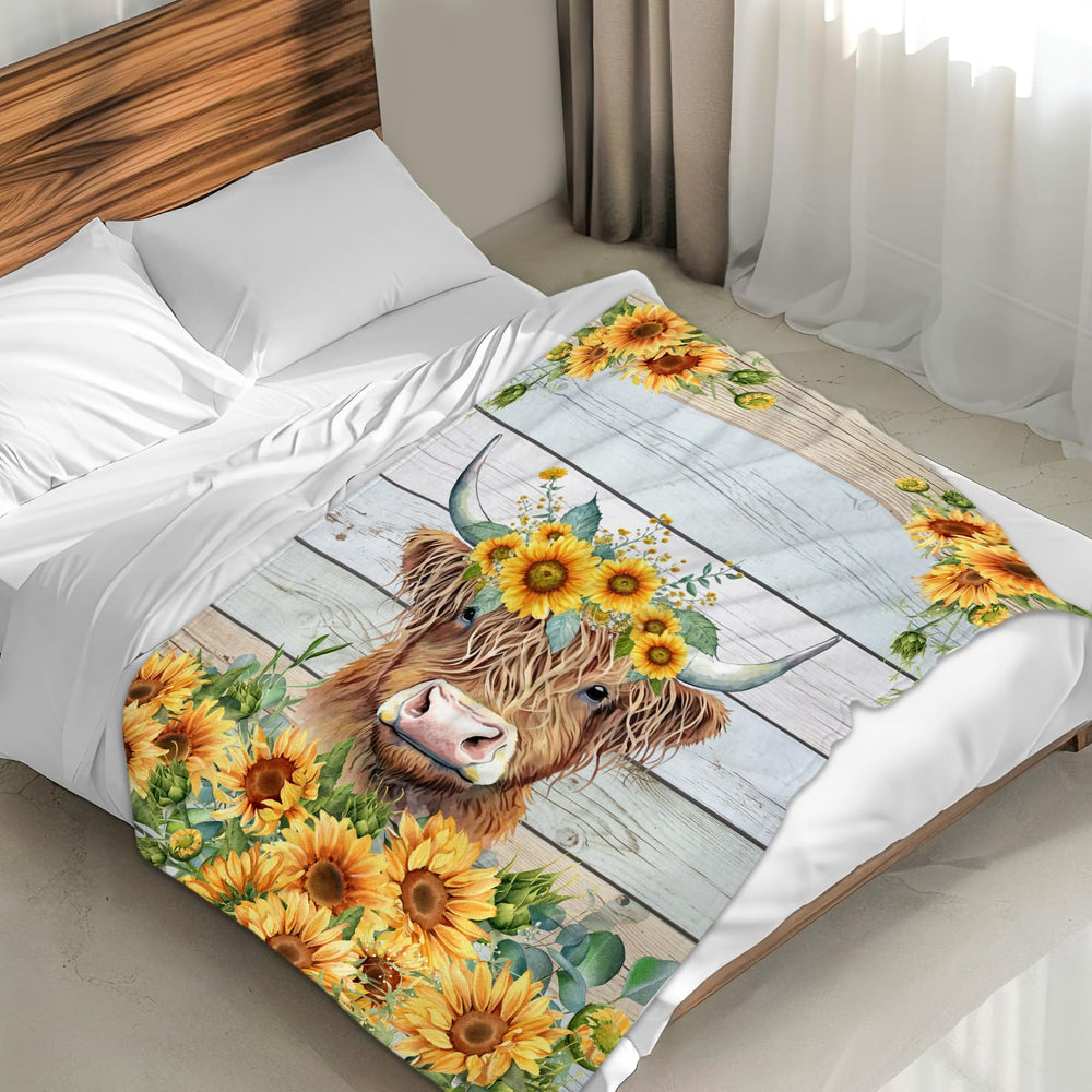 PAKKITOP plaid sur lit, format 80x60 pouces offrant large couverture