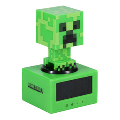 Paladone Creeper vue de face montrant design iconique et fonctionnalité réveil