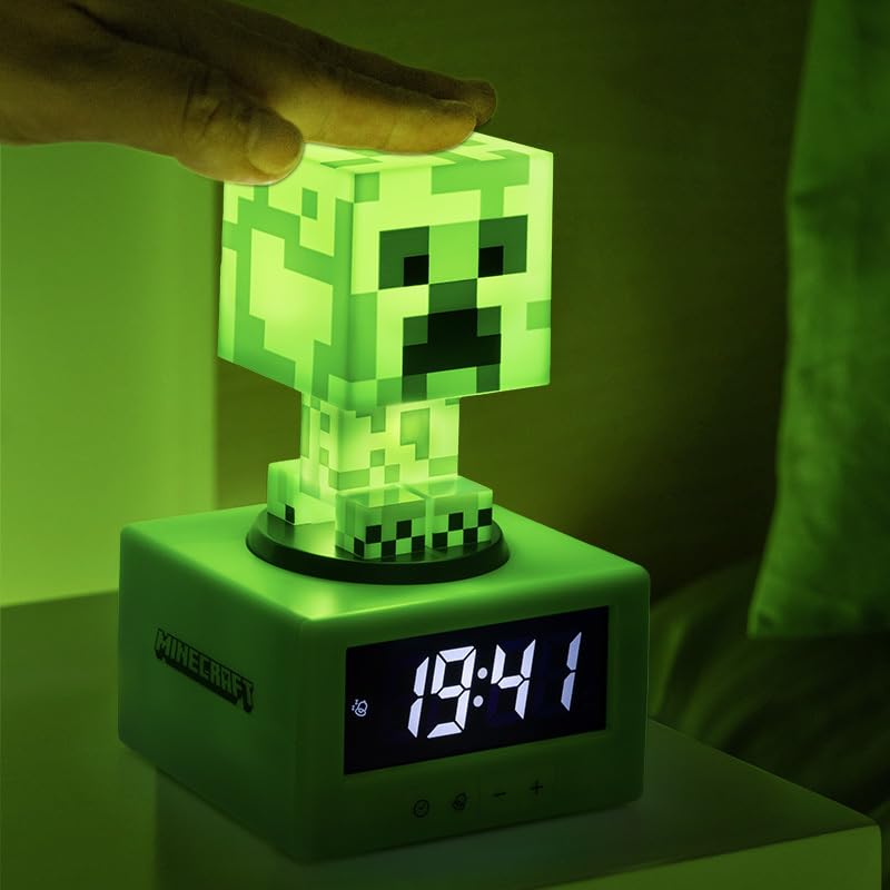 Paladone Creeper veilleuse allumée offrant lumière douce pour nuit sécurisante