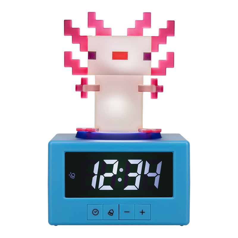 Paladone axolotl emballage officiel avec étiquette sous licence Minecraft