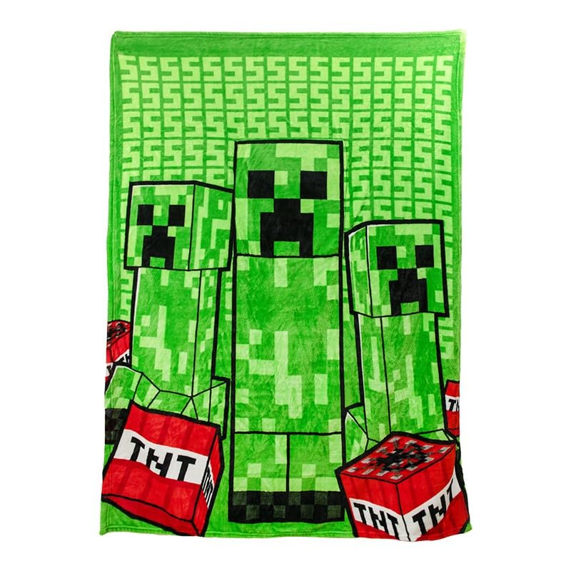 Paladone coussin Creeper face avant décorative, apportant style gamer