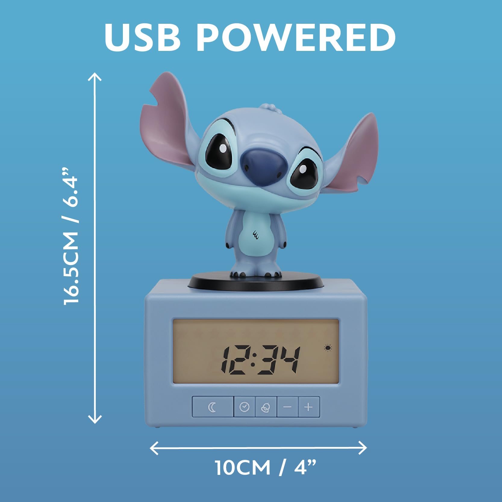 Paladone Stitch écran avec compte à rebours d'étoiles pour visualiser sommeil