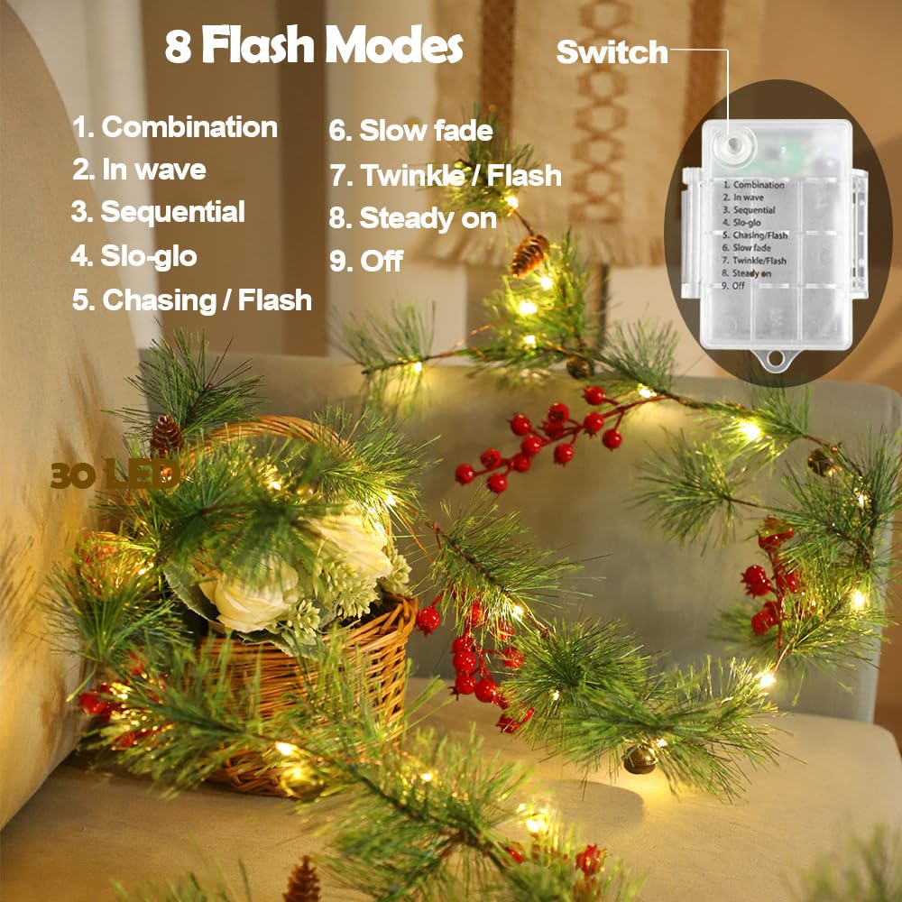 PALONMY lumières LED allumées créant une ambiance chaleureuse