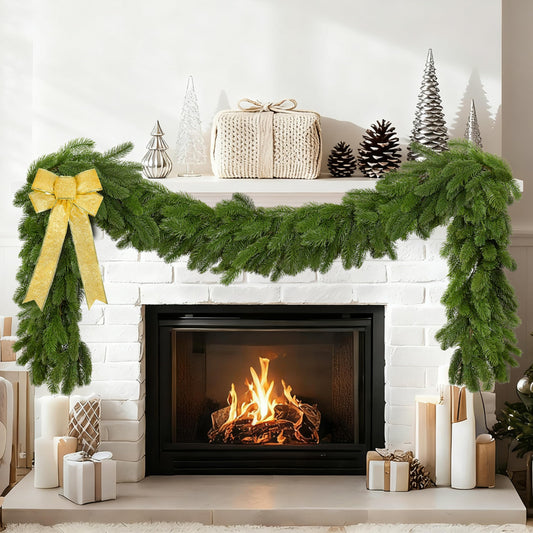 Palonu guirlande Norfolk avant vue frontale apportant une déco festive