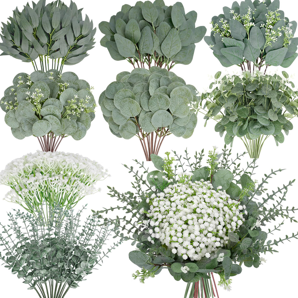 Palonu lot 200 tiges eucalyptus devant pour compositions durables