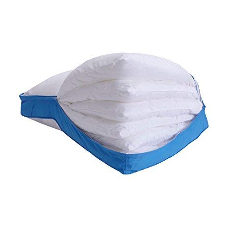 Pancake Pillow posé sur lit illustrant soutien personnalisé pour couple