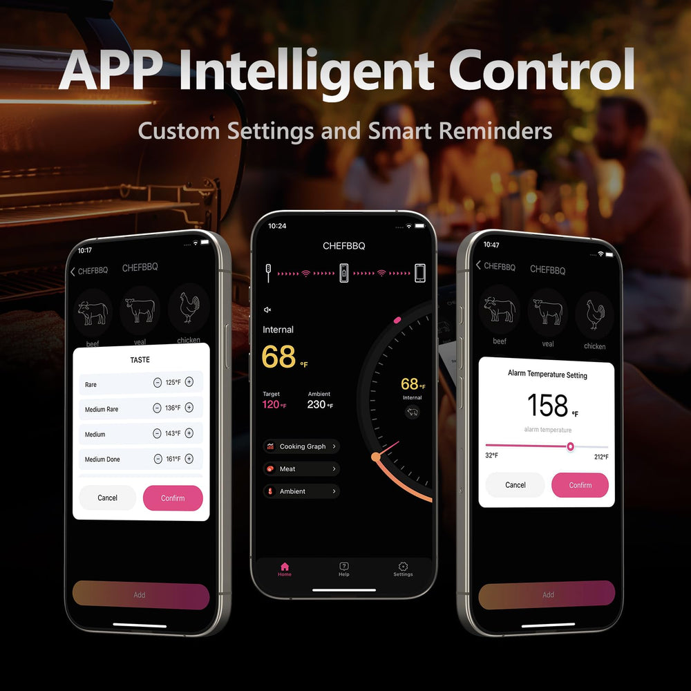 Paneceia application CHEFBBQ en action permettant contrôle à distance