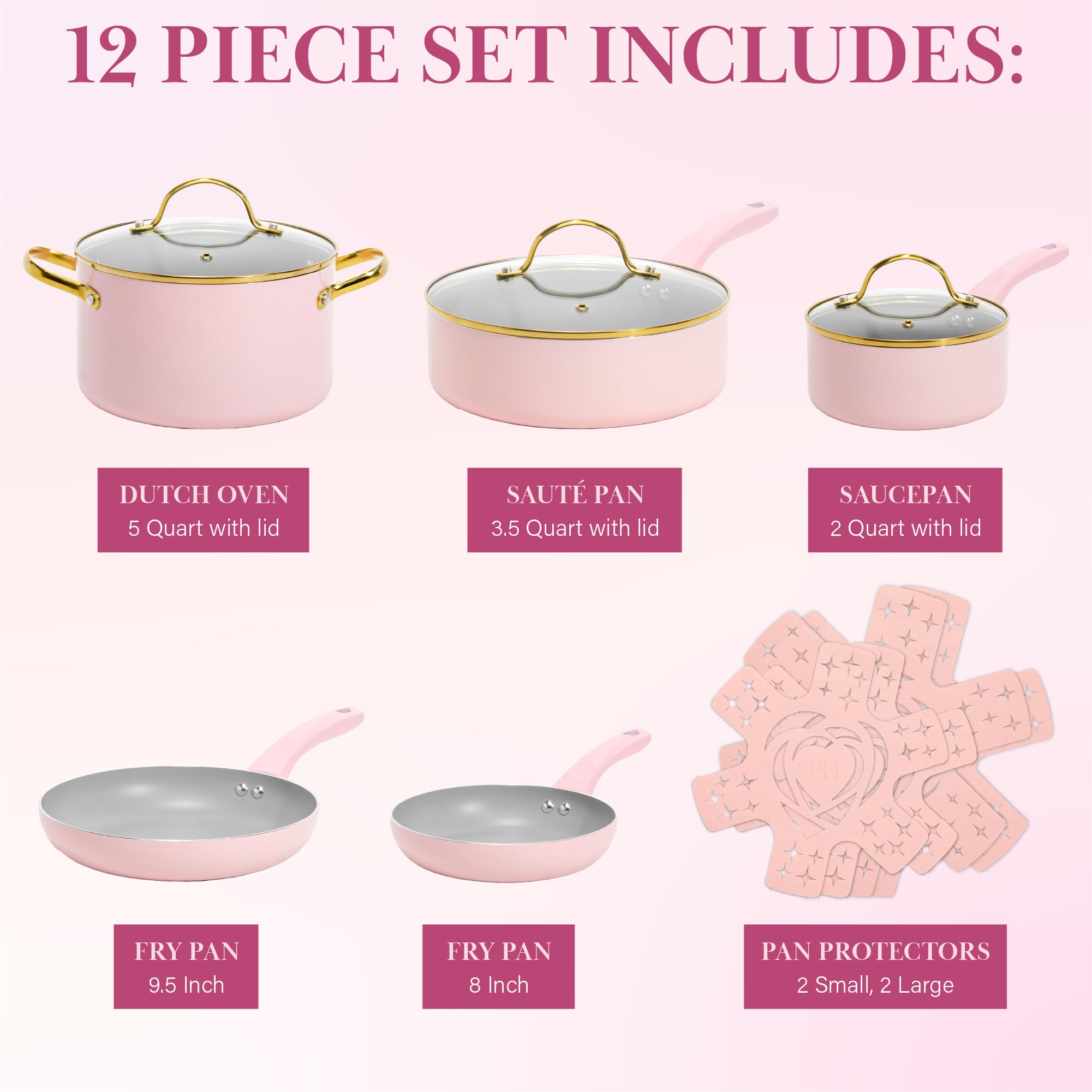 Paris Hilton poignée soft-touch ergonomique offrant prise confortable et sécurité