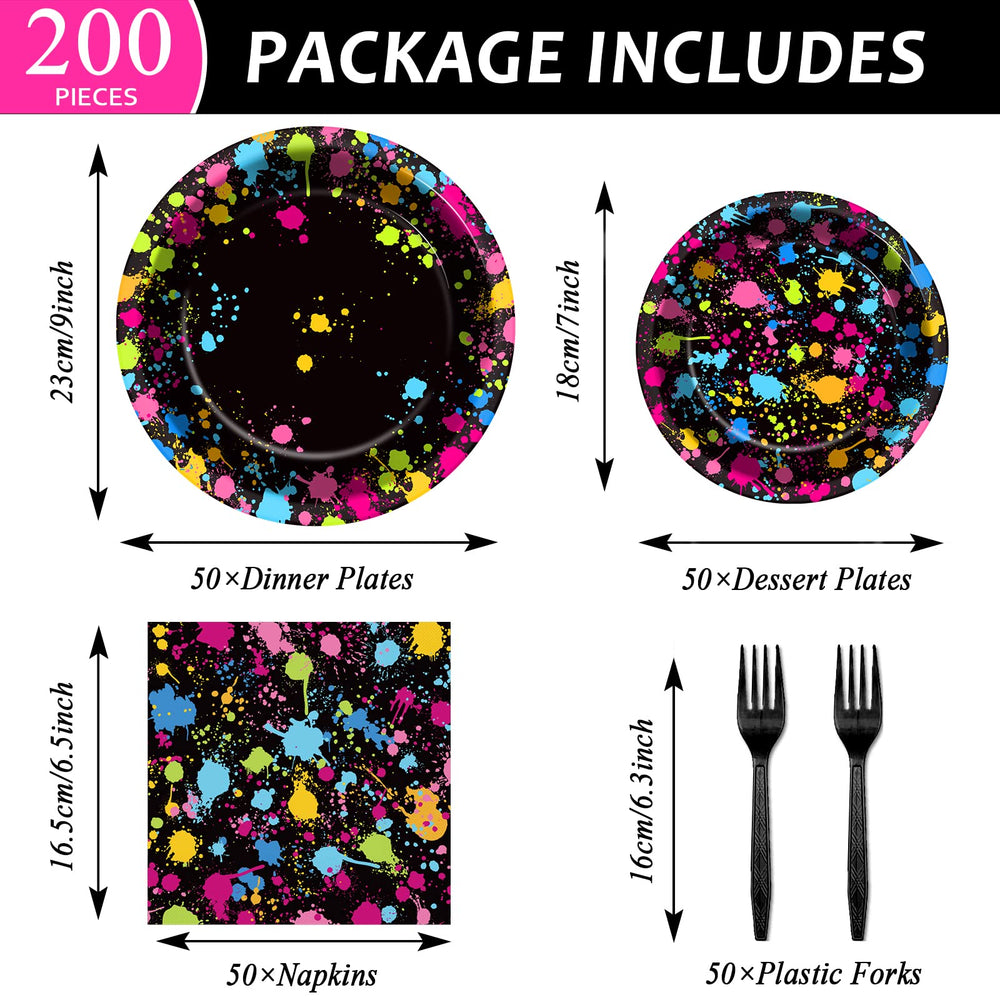 party greeting gros plan impression graffiti couleur pour ambiance festive