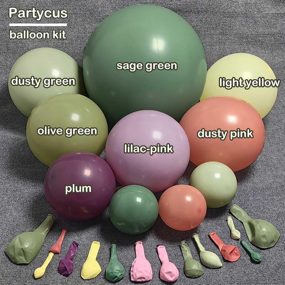 Partycus guirlande installée pour baby shower créant ambiance douce
