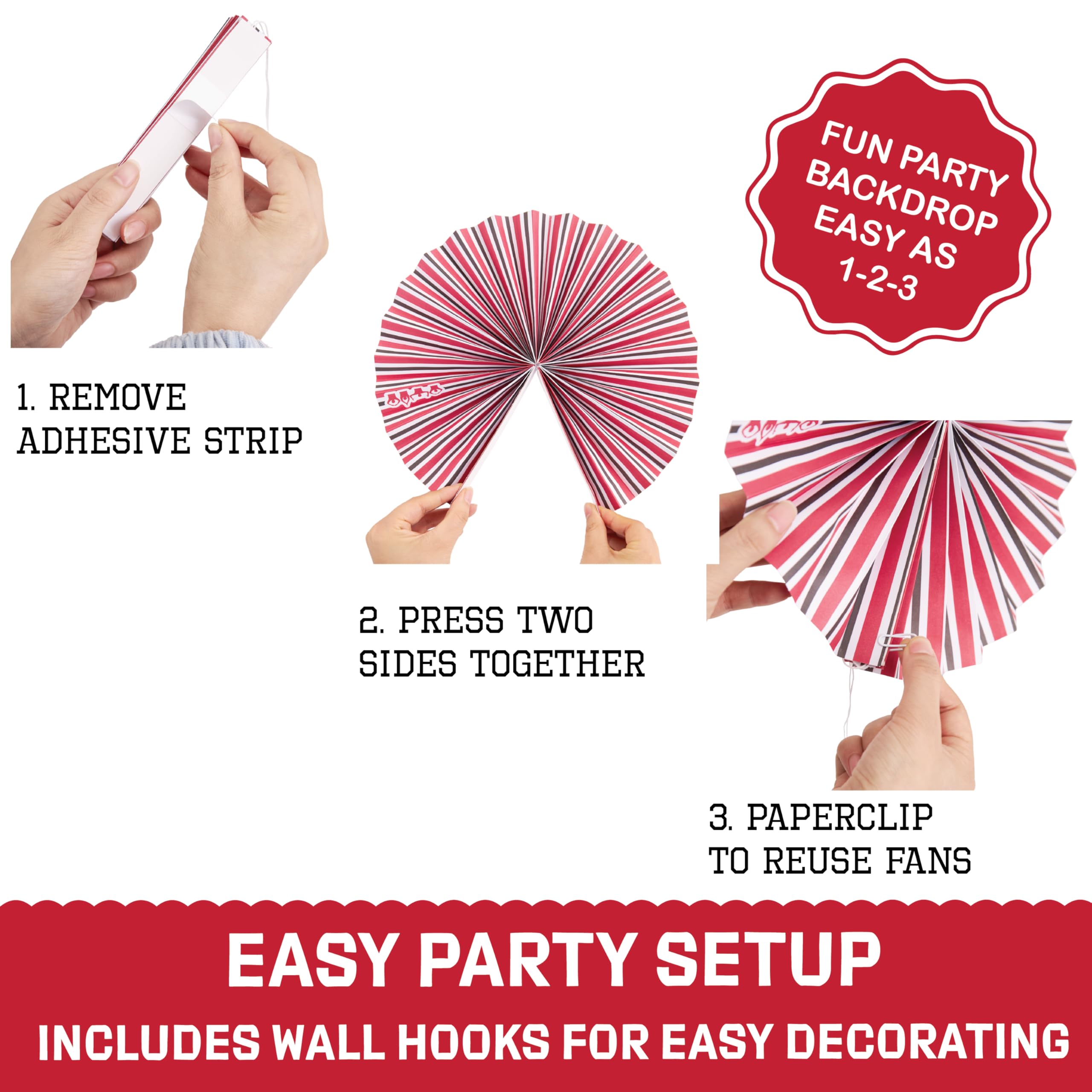 PartyKandy décor accroché mur Alabama Crimson Tide crée point focal festif