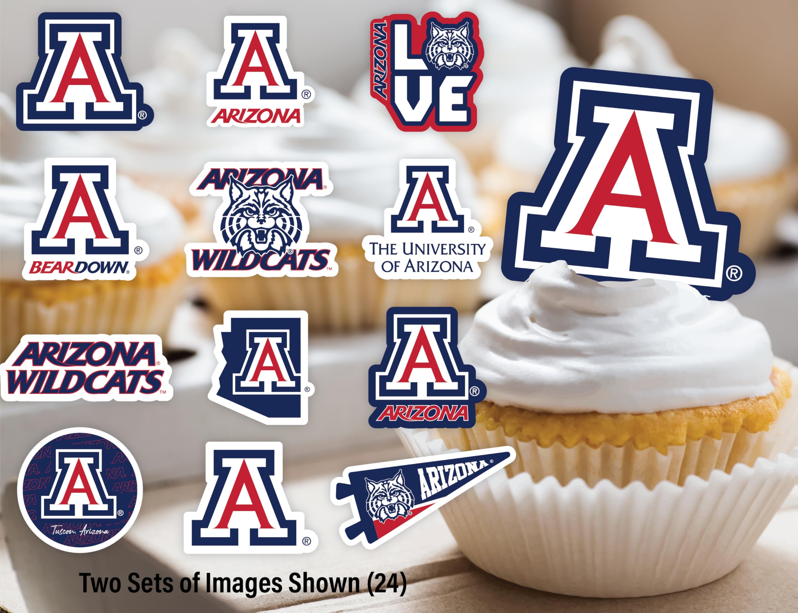PartyKandy comparaison taille Arizona Wildcats montrant échelle et composants