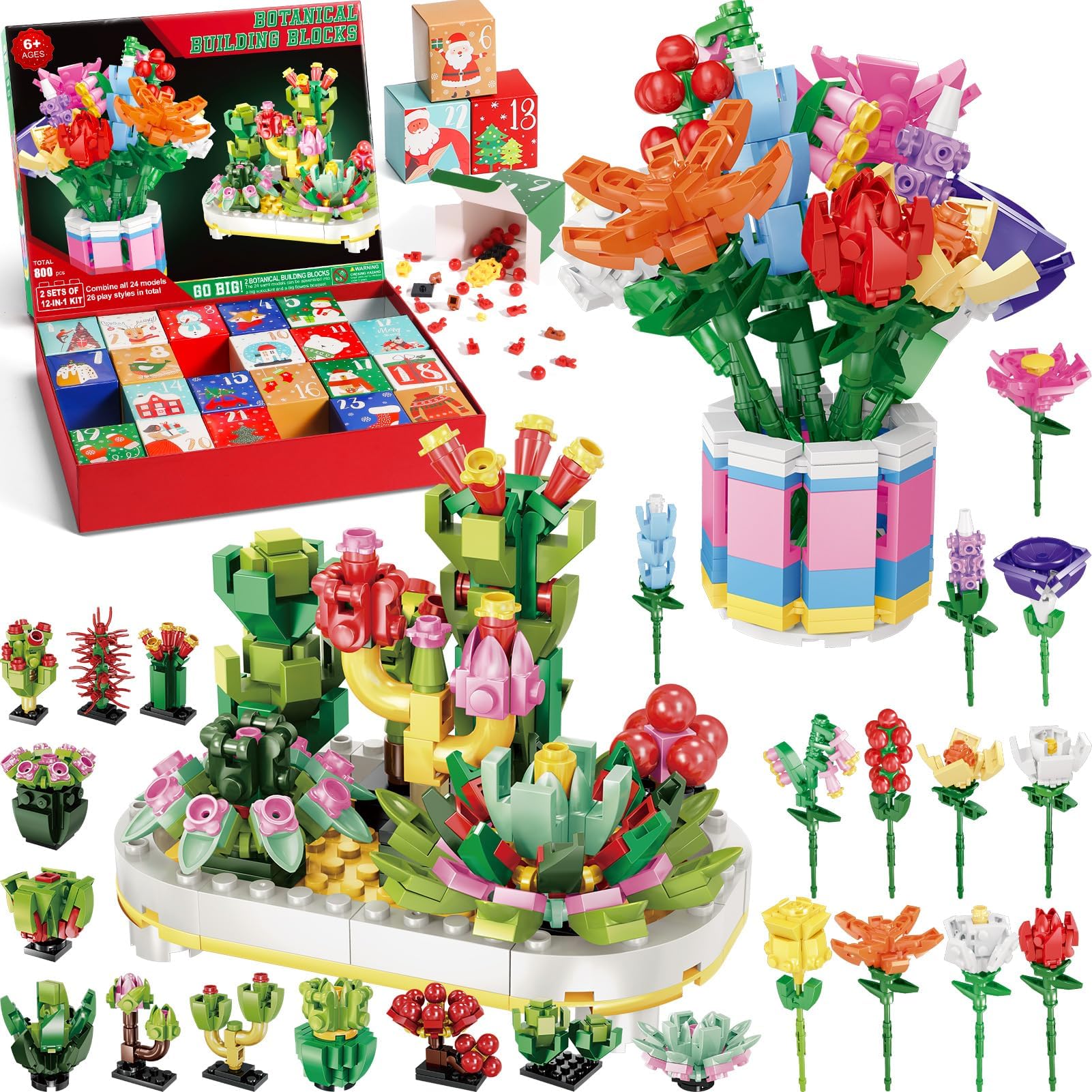 Partylamb face avant du calendrier avec emballage cadeau et design attractif
