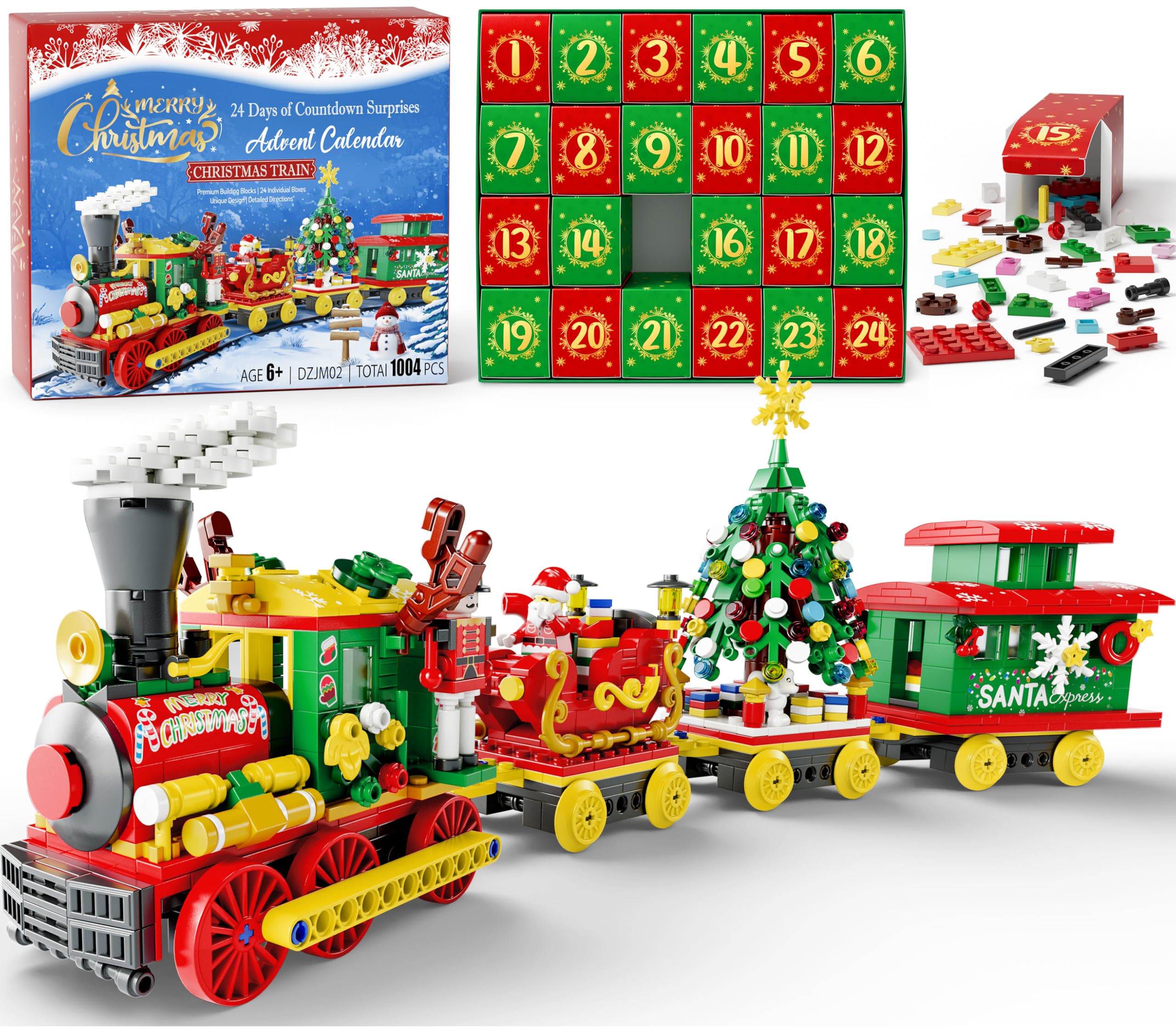 Partylamb emballage général du calendrier de l'Avent montrant le coffret cadeau