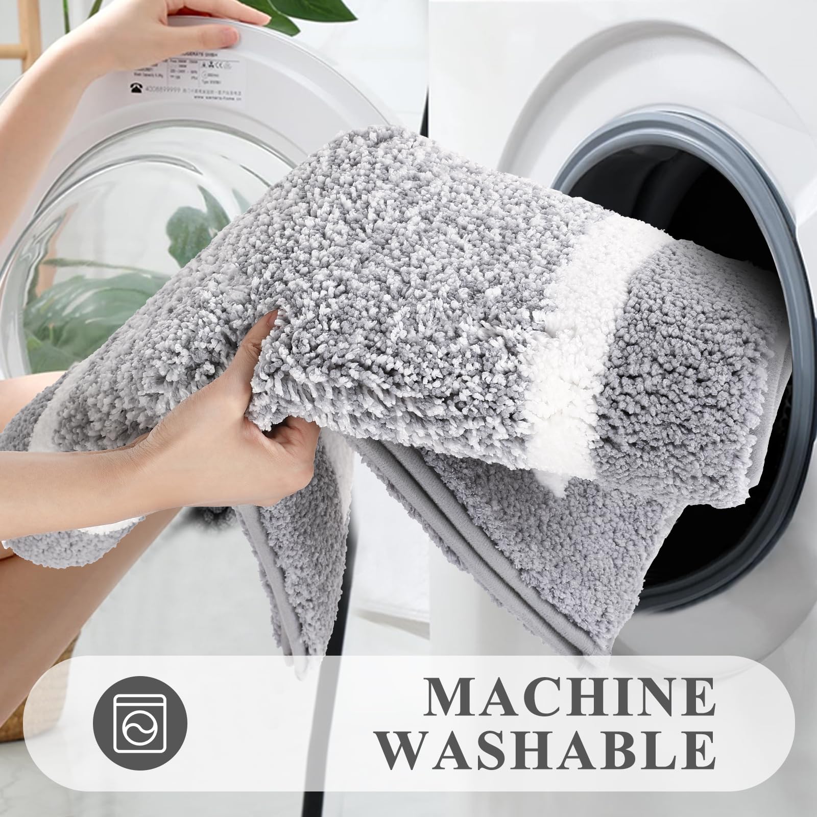 Pauwer tapis contour autour des toilettes, coupe ajustée et confort