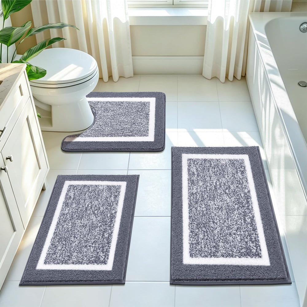 Pauwer ensemble de tapis montrant l’ensemble et maintien sécurisé