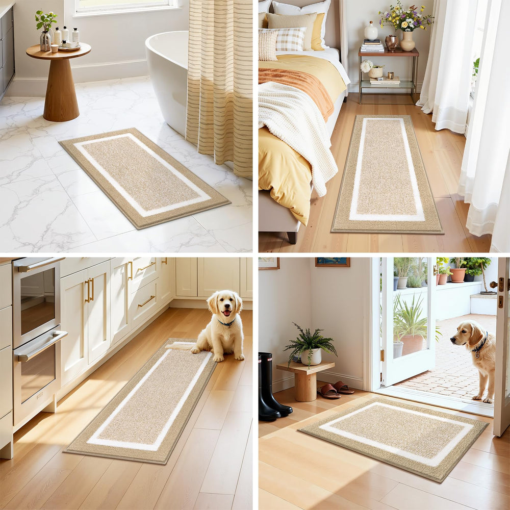 Pauwer tapis repos pieds après douche offrant sensation massante