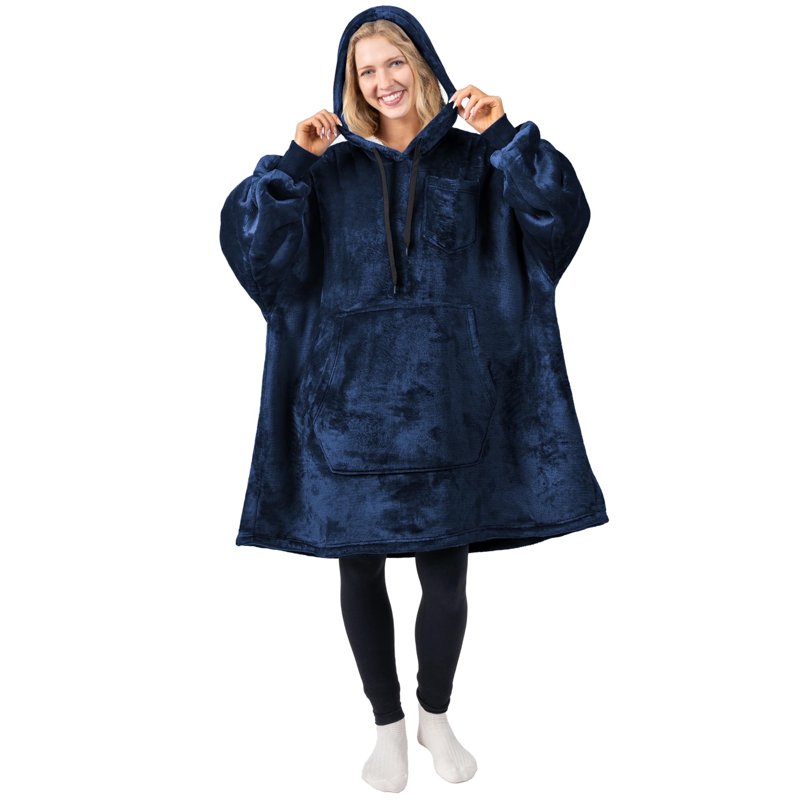 PAVILIA capuche du hoodie-blanchet avec doublure offrant chaleur et protection