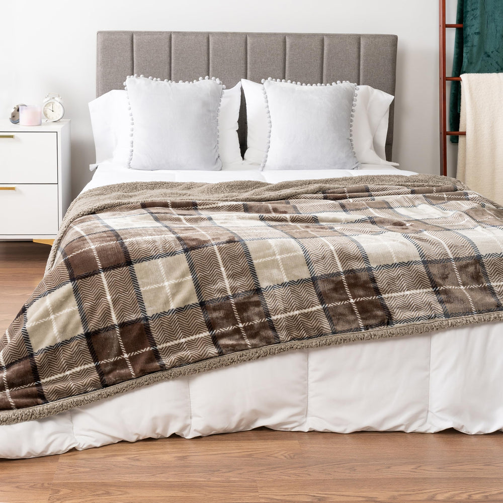 PAVILIA gros plan flanelle montrant texture douce et confort visuel