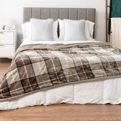 PAVILIA gros plan flanelle montrant texture douce et confort visuel