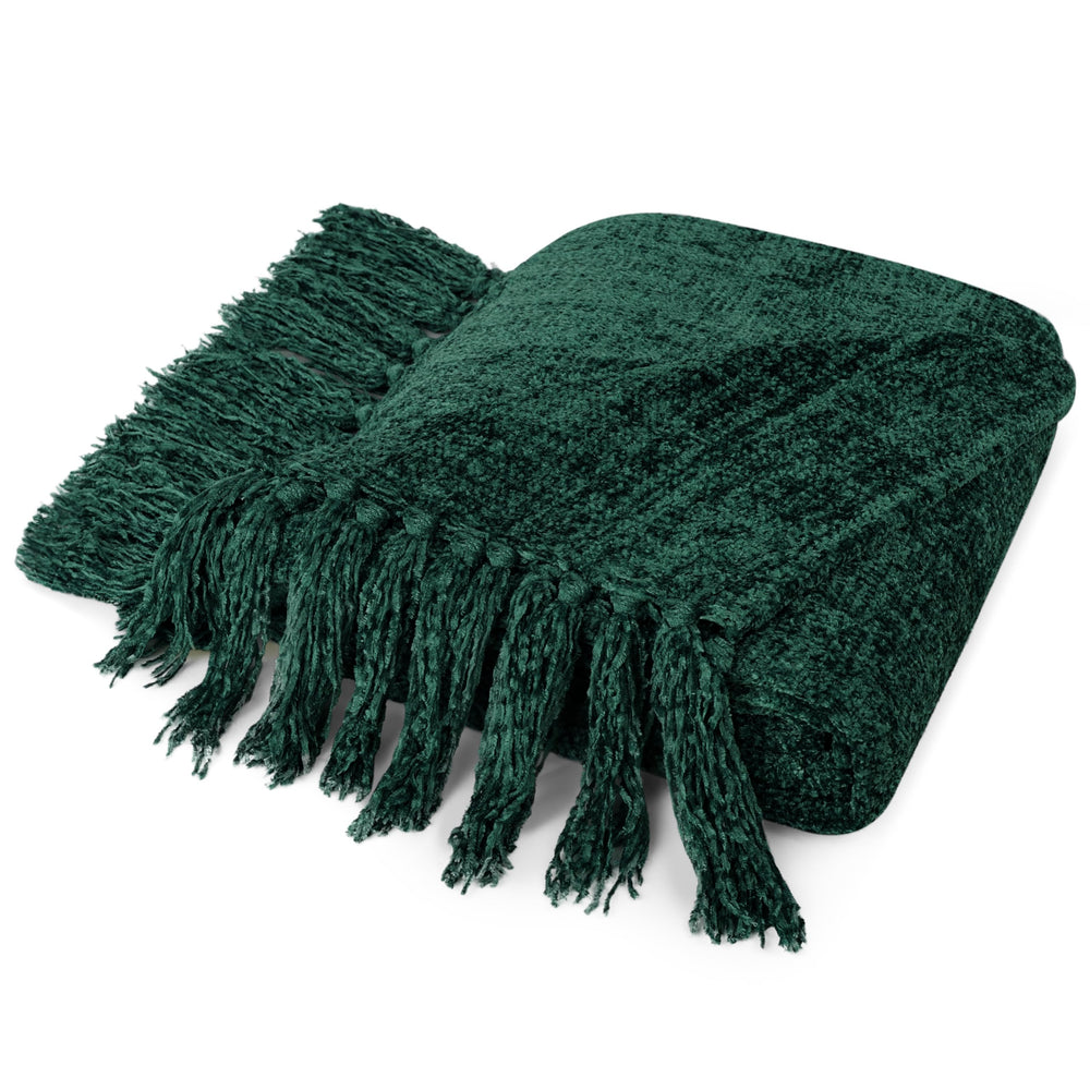 PAVILIA gros plan texture chenille montrant douceur et toucher soyeux