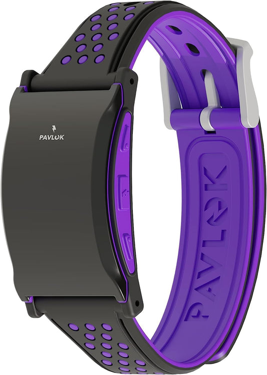 Pavlok réveil face avant montrant design compact et commandes faciles