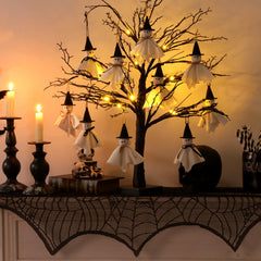 Pawliss 24 LED blanc chaud illuminant l'arbre pour ambiance effrayante confortable