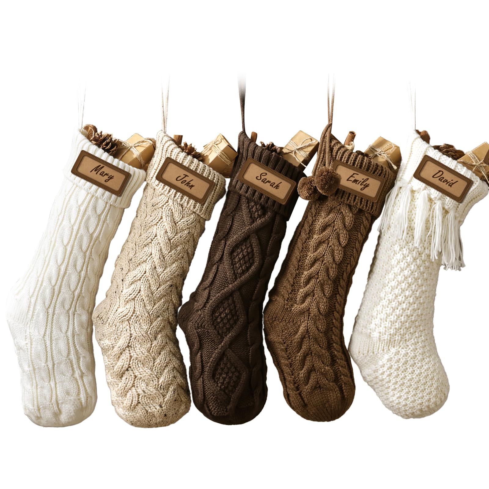 Pawliss vue avant lot cinq chaussettes, rendu chaleureux