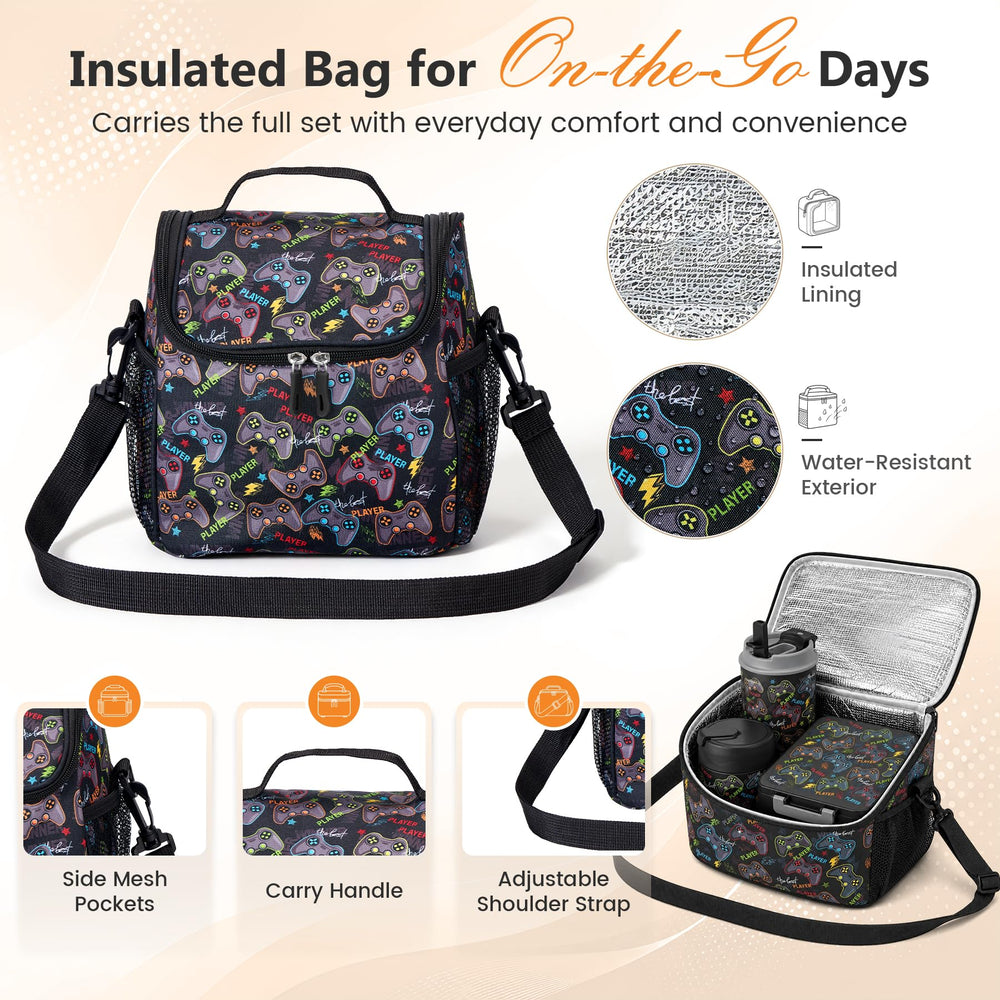 Pawtong sac isotherme avec contenants illustrant transport ordonné