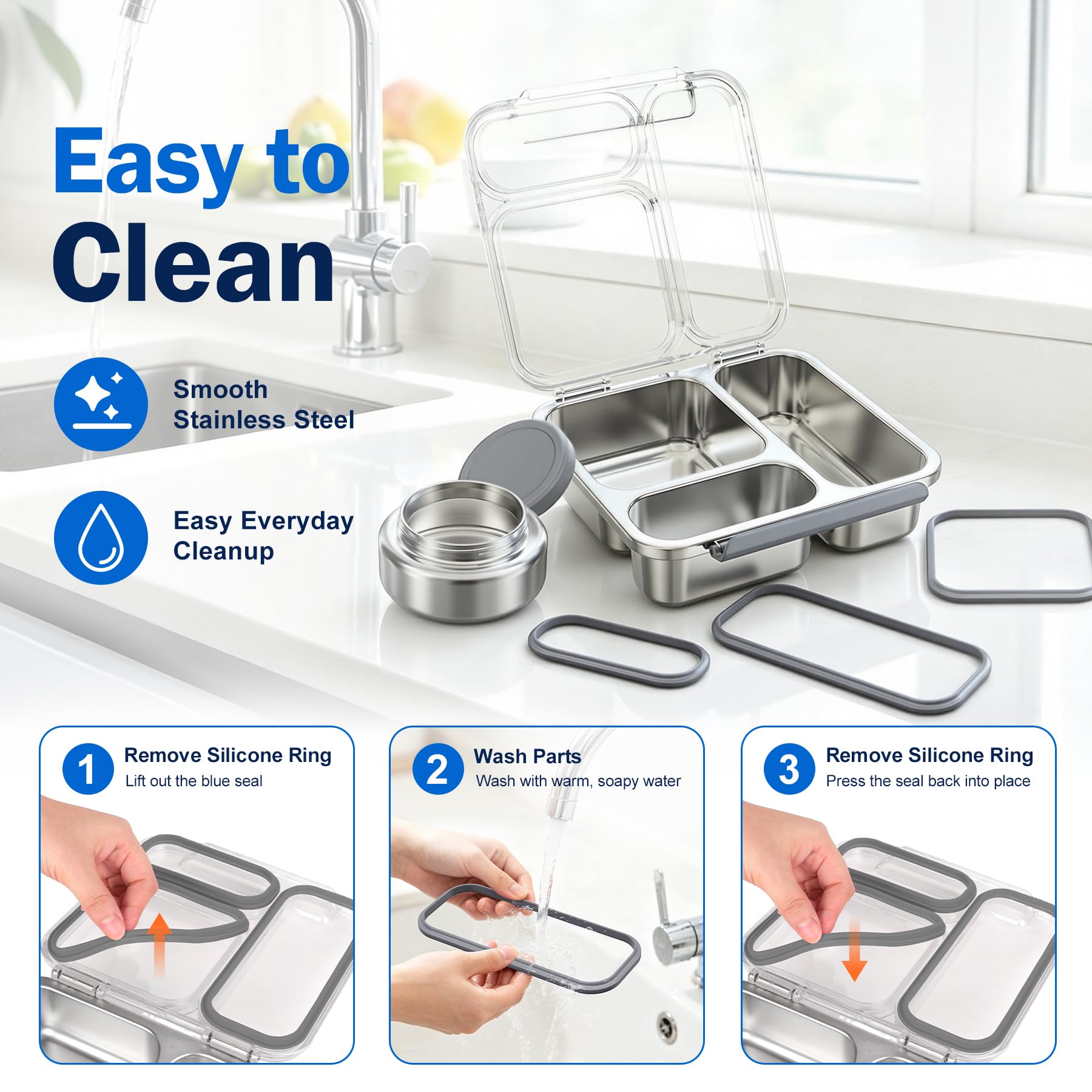 Pawtong séparateur amovible détail offrant modularité des portions