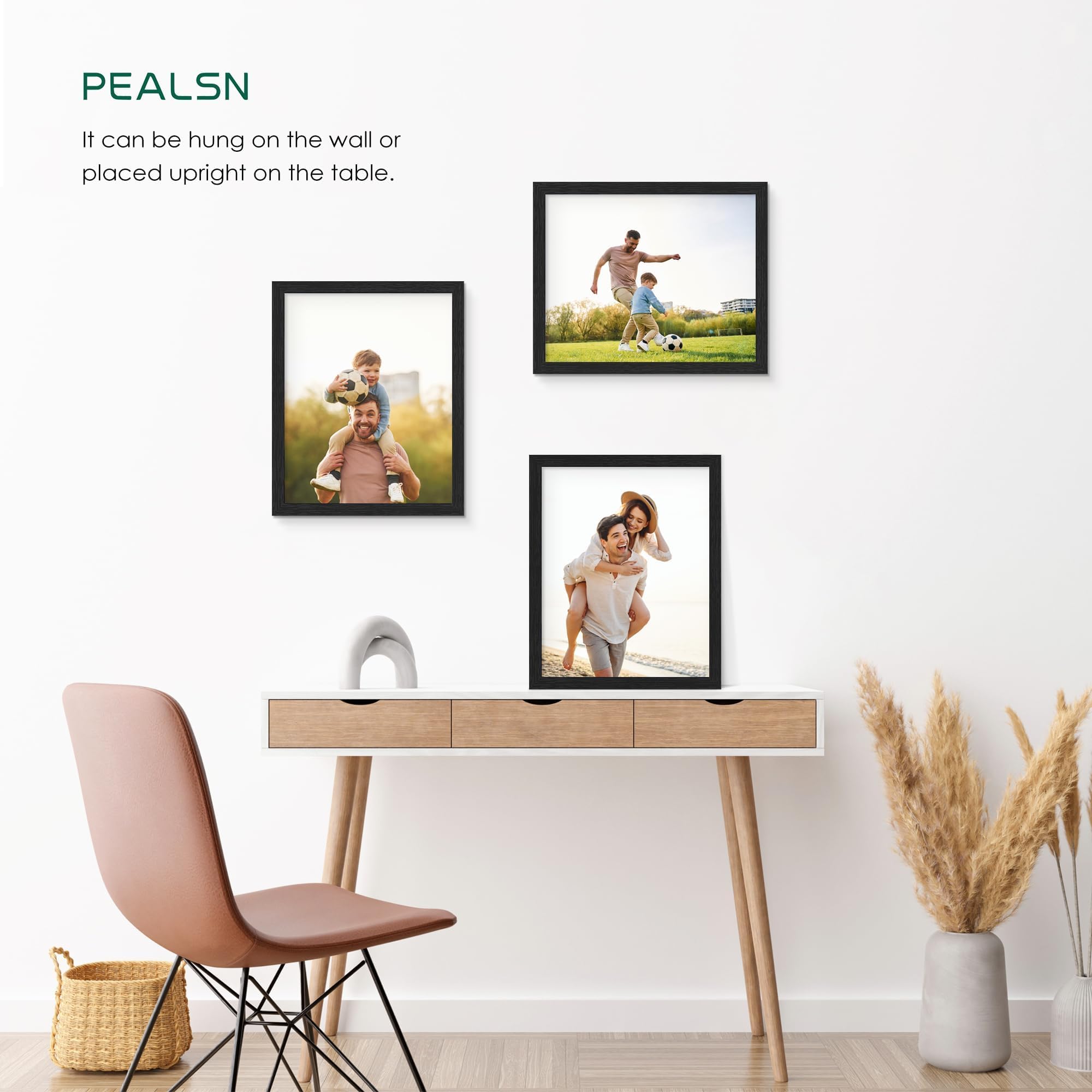 PEALSN cadre 8x10 profil ultra-mince pour une présentation épurée