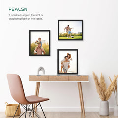 PEALSN cadre 8x10 profil ultra-mince pour une présentation épurée