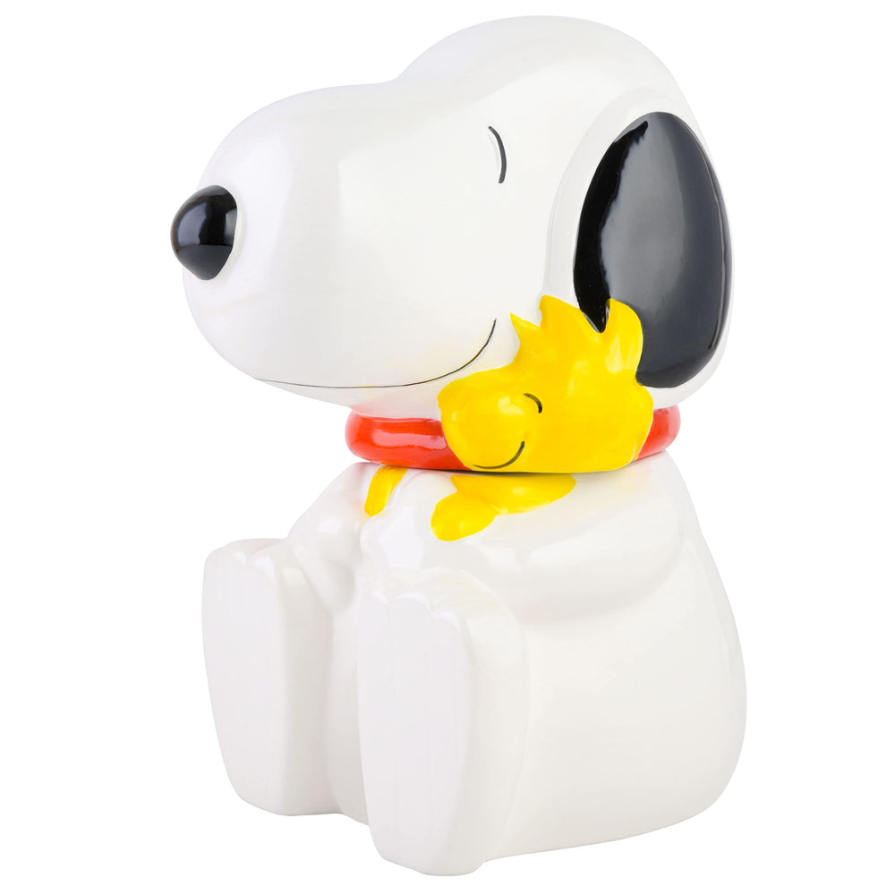 Peanuts Snoopy vue avant du bocal, décoration et rangement charmants
