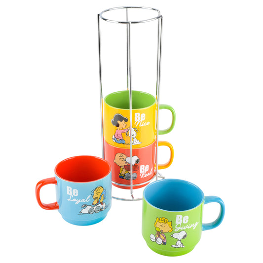 Peanuts Snoopy support métallique permettant dempiler et dorganiser les mugs