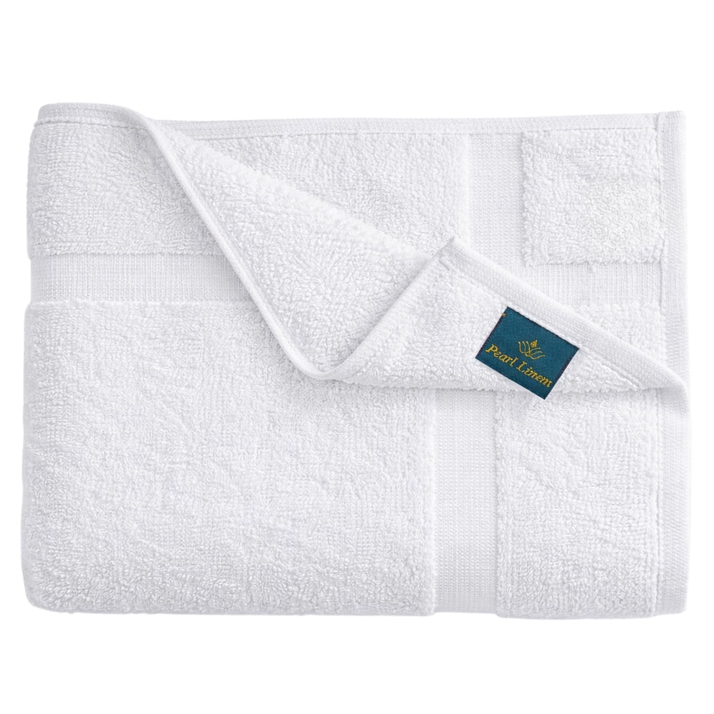 Pearl Linens gros plan texture coton doux pour confort et absorption