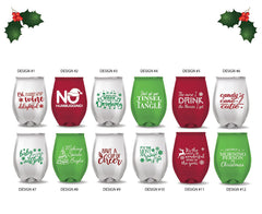 Pen Kit Mall dos avec plusieurs phrases humoristiques pour identifier verres
