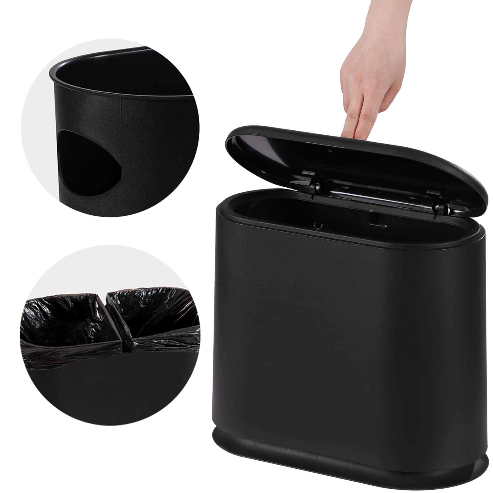 PENGKE vue latérale montrant dimensions compactes pour petits espaces
