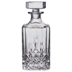 Peoxo carafe face en cristal mettant en valeur la brillance et l'élégance du liquide