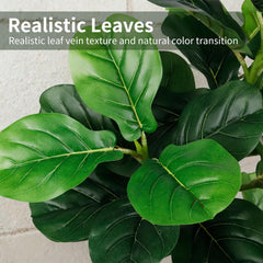 PEPEUNI feuilles détail nervures réalistes aspect authentique