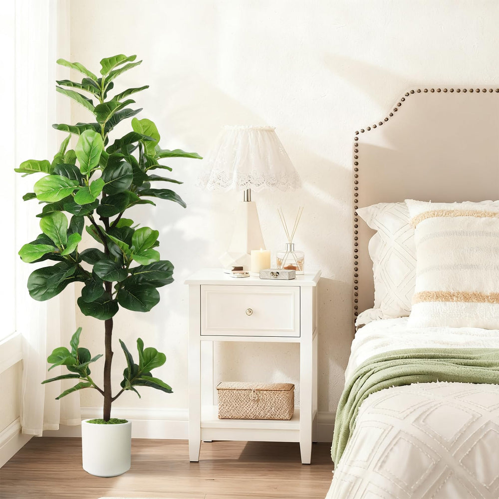 PEPEUNI pot blanc minimaliste stabilité et esthétique contemporaine