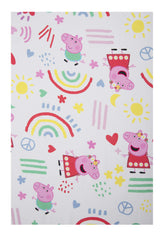 Peppa Pig couette réversible côté B motif alternatif pour variété décorative
